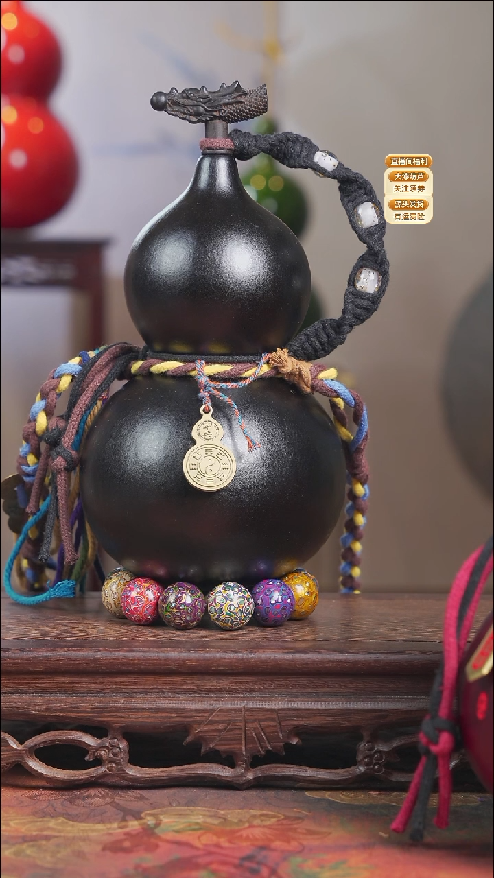 WU085藏绳款葫芦不包手串