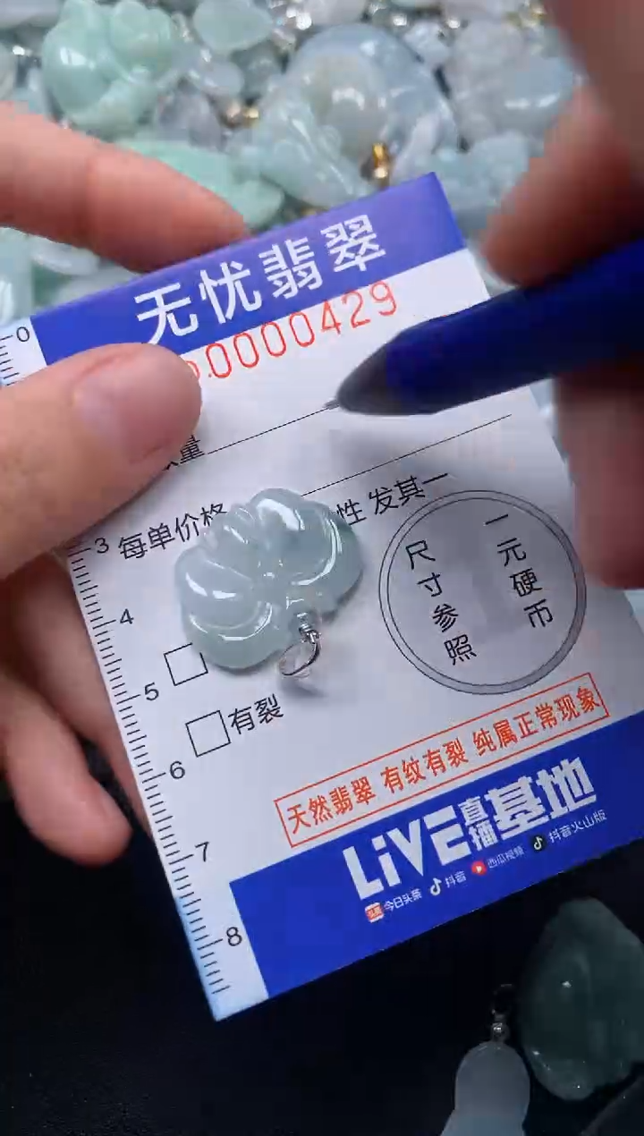 颈饰未镶嵌翡翠429