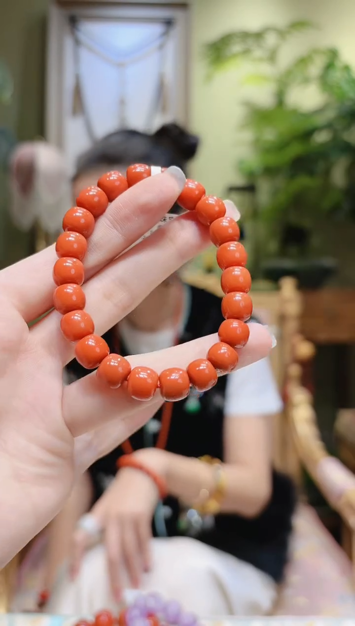 【闪购商品】南红玛瑙手串未镶嵌老型南红手串1/9.1