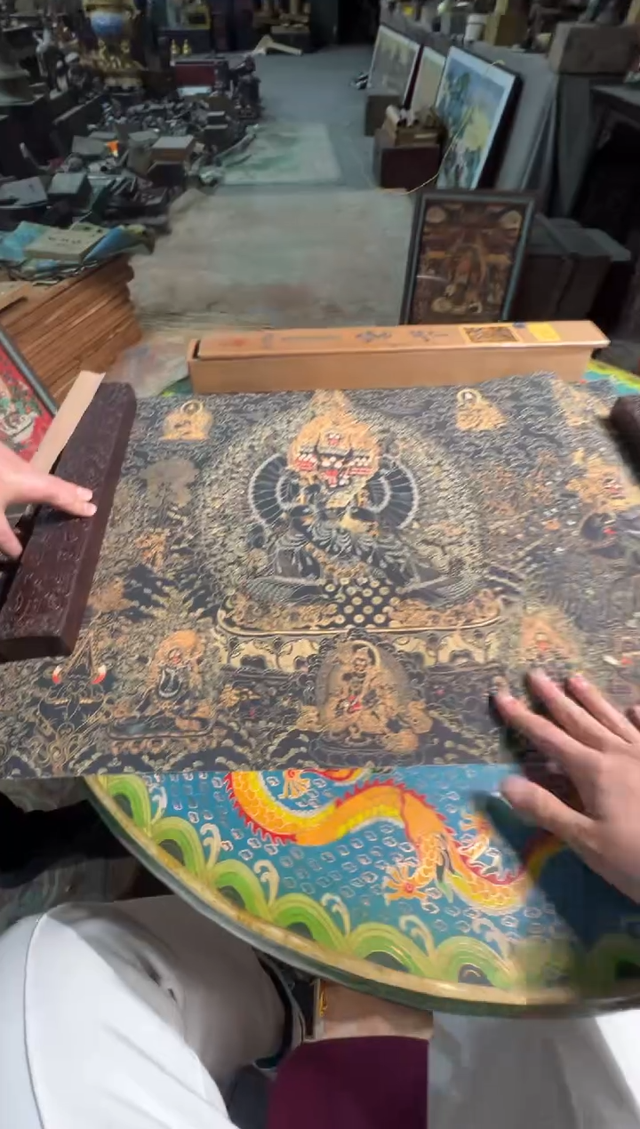 卷轴画卷轴画奥奥的唐卡