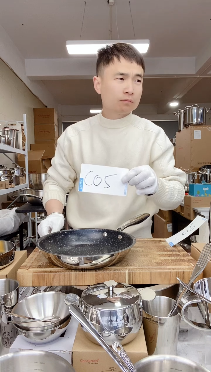 【闪购商品】C05 微瑕24cm涂层煎锅