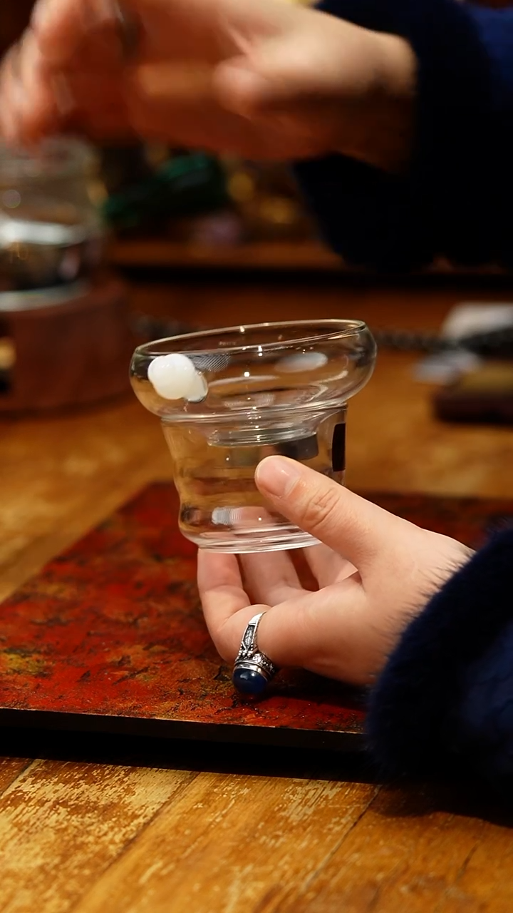 【闪购商品】禾器/晶彩奉珠不锈钢茶漏/白玉