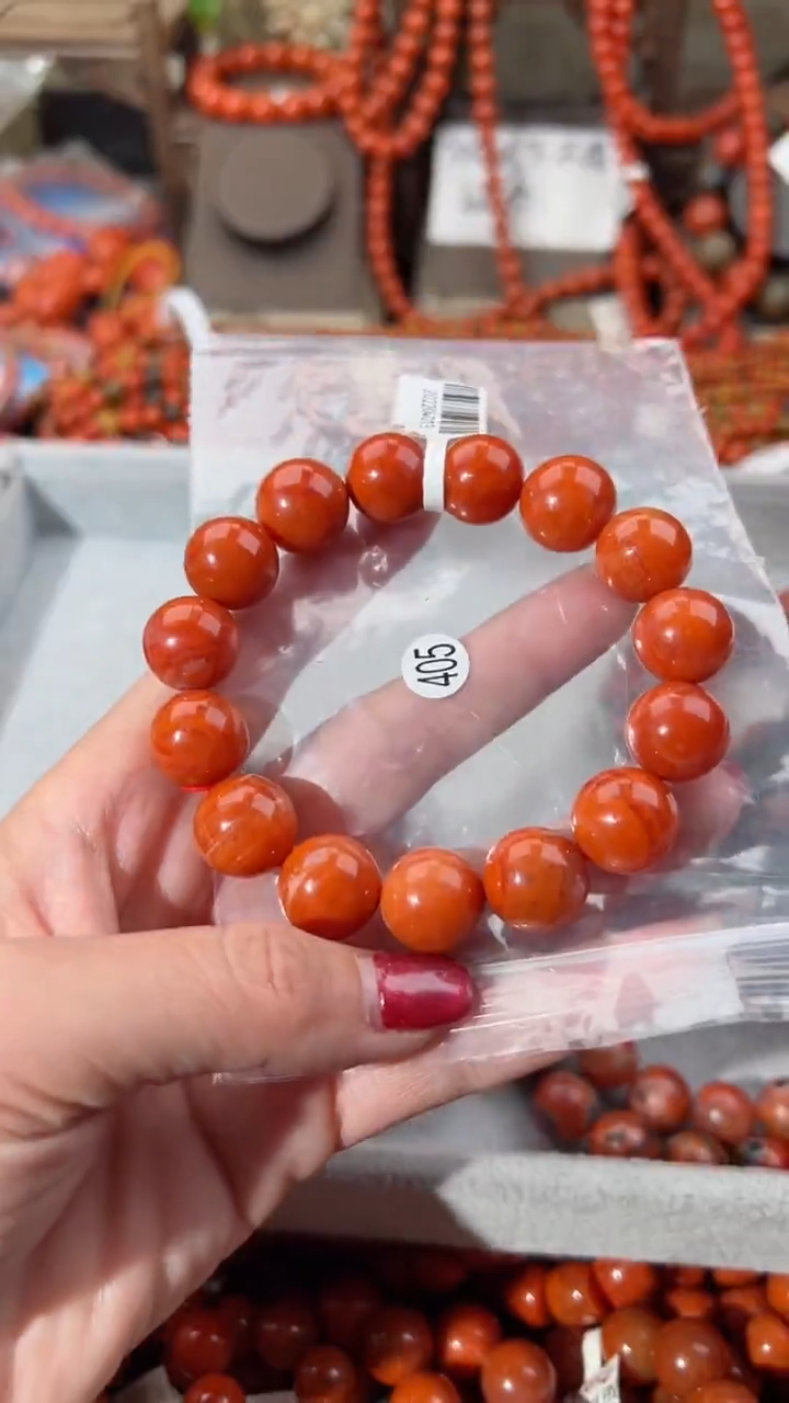 【闪购商品】南红玛瑙手串未镶嵌14+