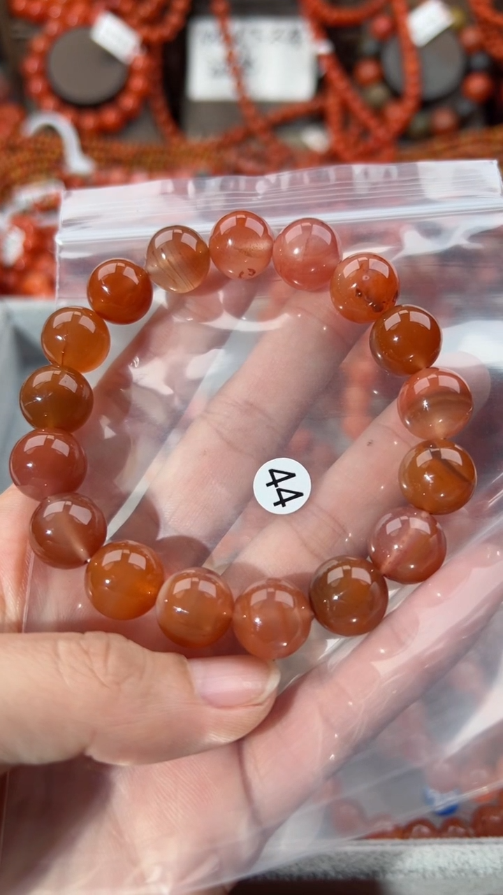 【闪购商品】南红玛瑙手串未镶嵌12