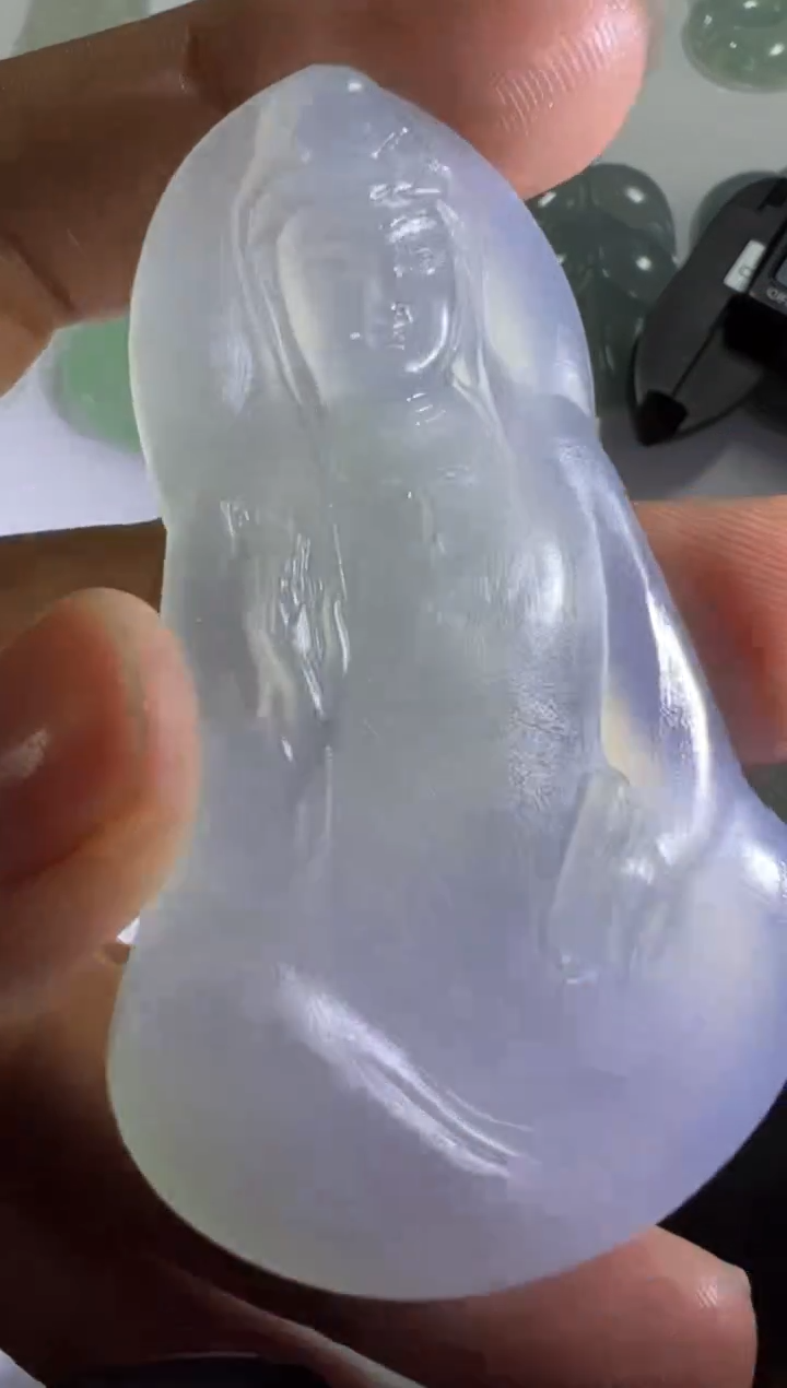 【闪购商品】定制翡翠未镶嵌观音