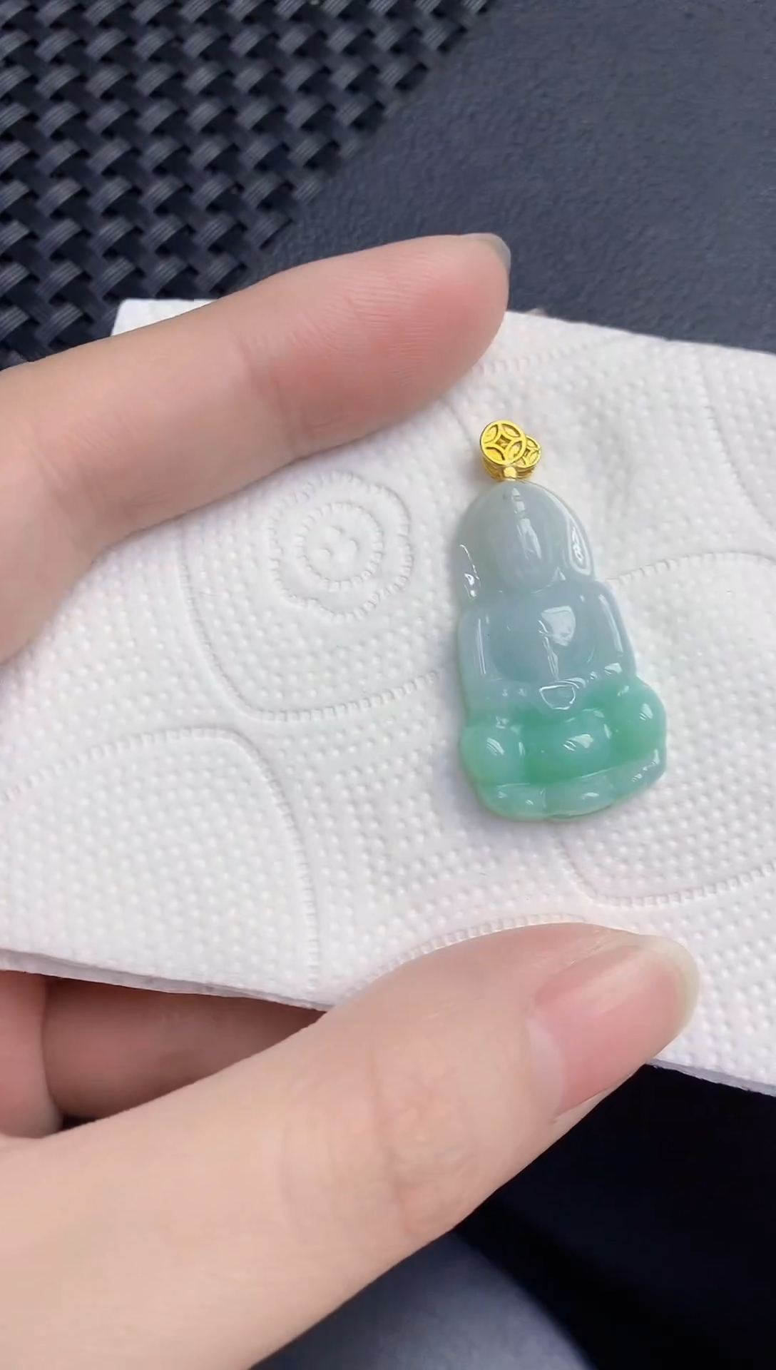 颈饰未镶嵌翡翠天然翡翠缅甸A货