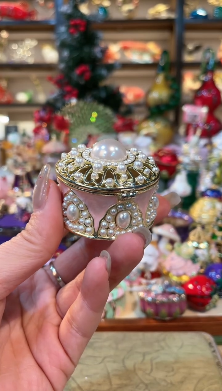 【闪购商品】 珐琅彩精致首饰盒