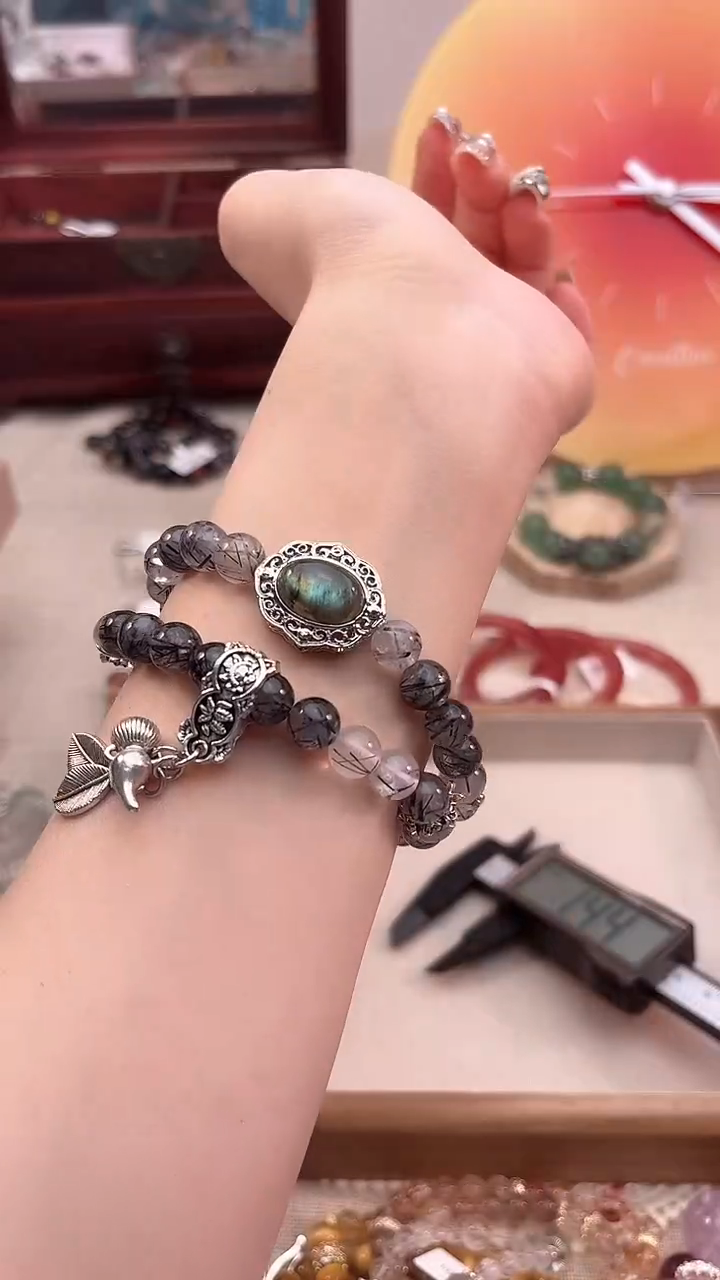 【闪购商品】水晶手链未镶嵌多样性发货发其一颜色微差