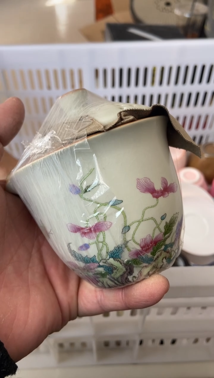 杯子瓷无运费险有瑕疵的摄影的产品有使用过的痕迹有点脏介意勿拍