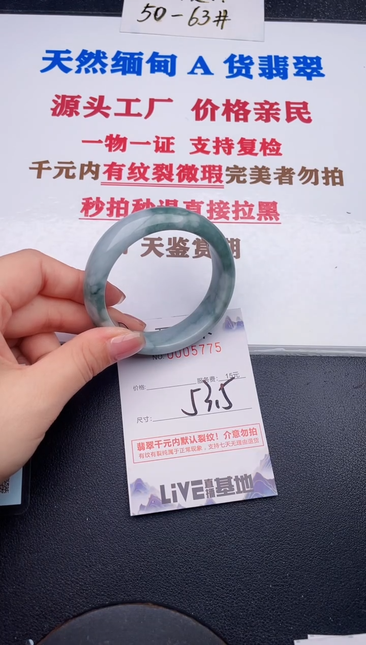 未镶嵌手镯翡翠75