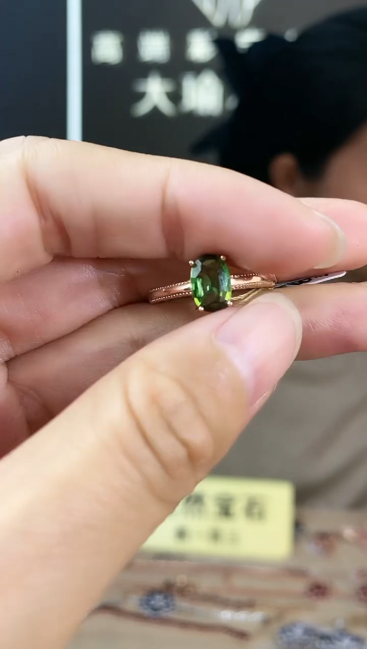 【闪购商品】碧玺手饰银S925镶嵌手饰