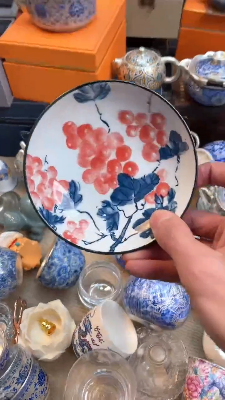 【闪购商品】瓷片@@@@@@@@   硕果累累果盘