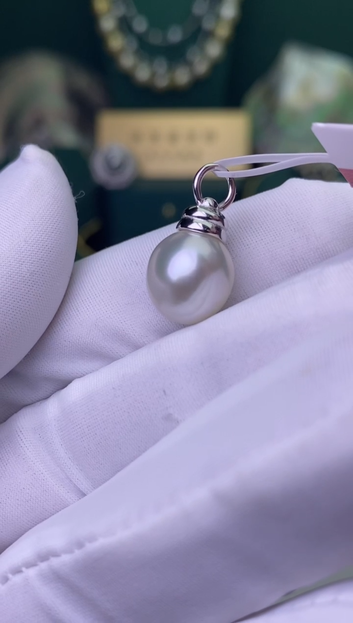 【闪购商品】海水珍珠颈饰银S925镶嵌1