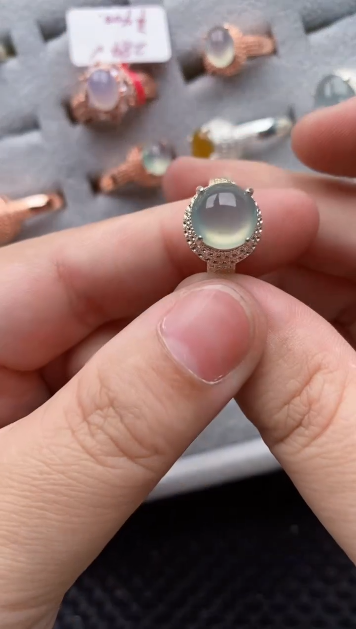 【闪购商品】翡翠戒指未镶嵌77777---25