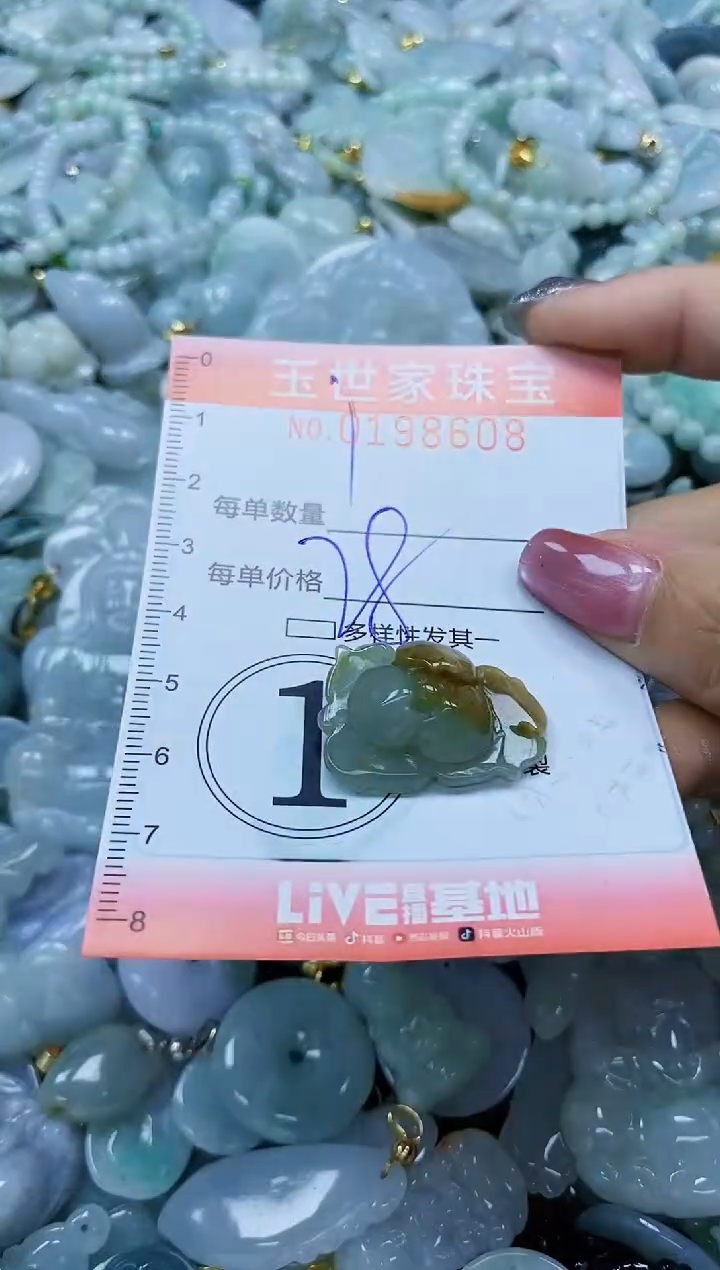 【闪购商品】翡翠颈饰未镶嵌闪购0198608