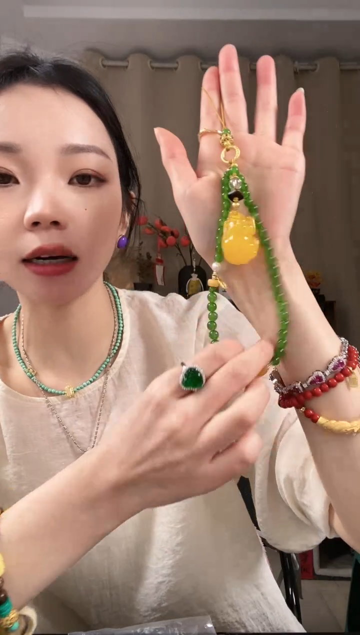 【闪购商品】琥珀颈饰未镶嵌E520EEEEE