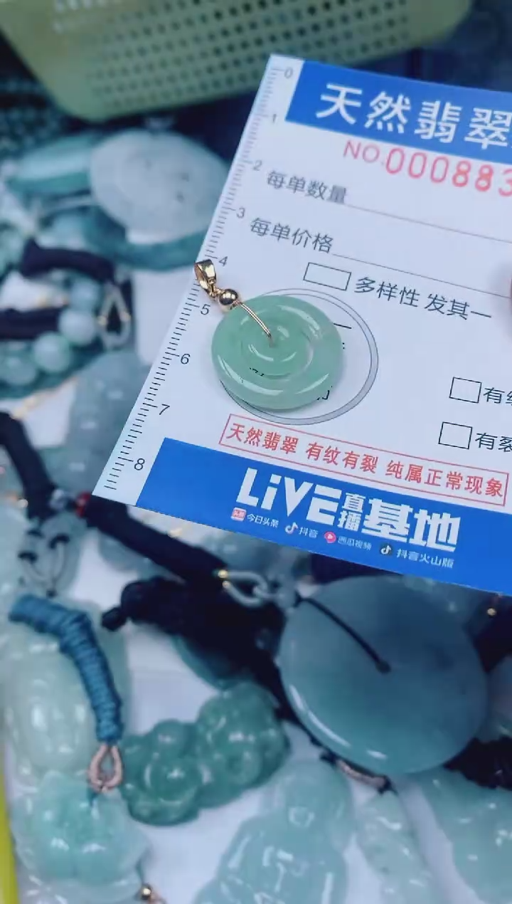 颈饰未镶嵌翡翠00008837