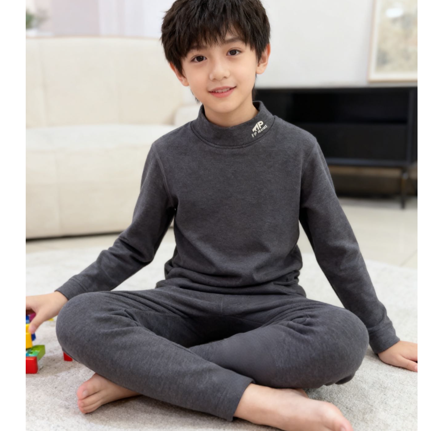 84128高端专享秋冬季家居服套装黑色