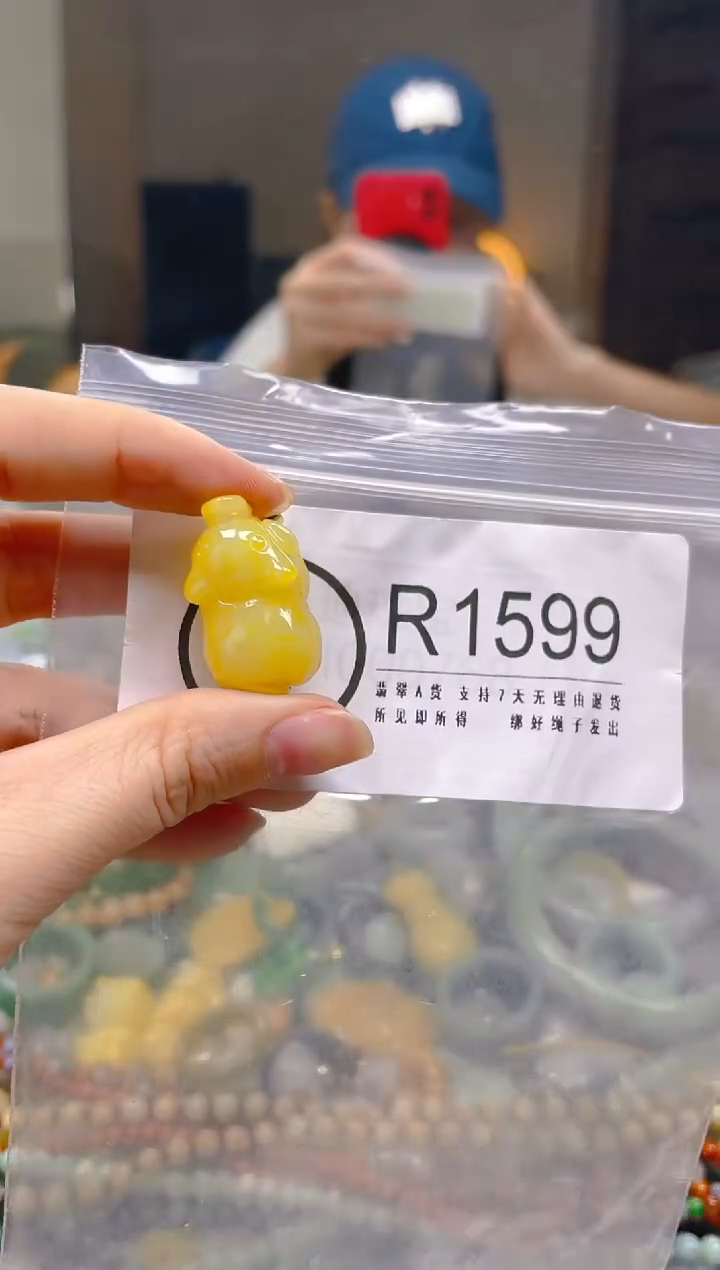 翡翠未镶嵌颈饰/R/翡翠A货一图一物
