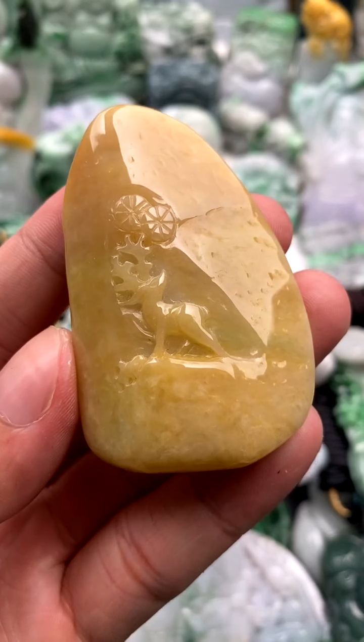 吊坠(不含链)未镶嵌翡翠1