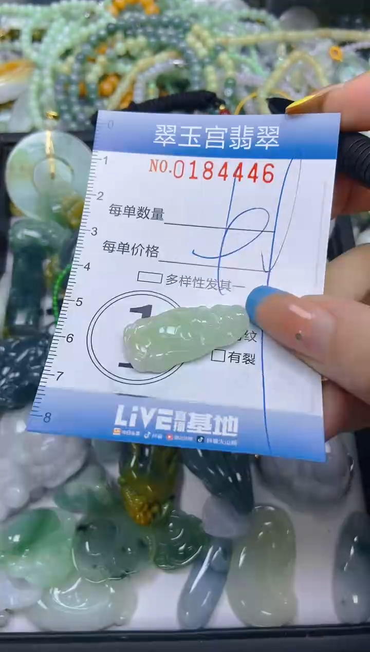 翡翠未镶嵌颈饰闪购0184446