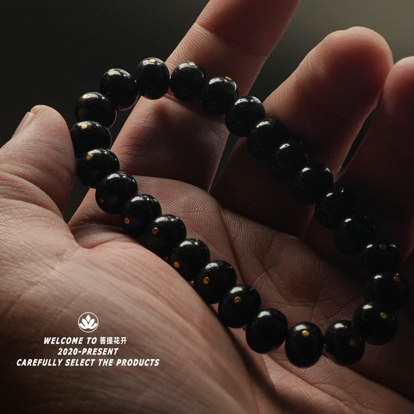 黑金正月镶月款帝珠尺寸（10*8）mm小尺寸系列