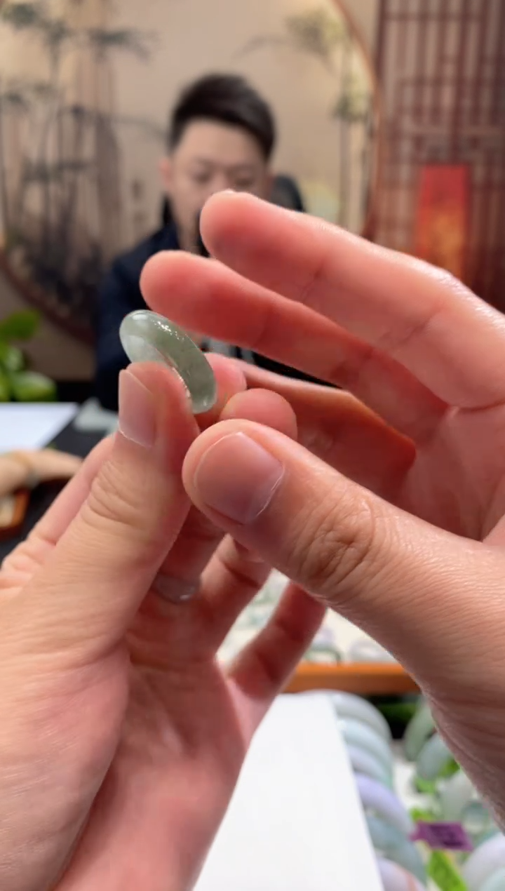 未镶嵌戒指翡翠大*麦000088554/多样性发货