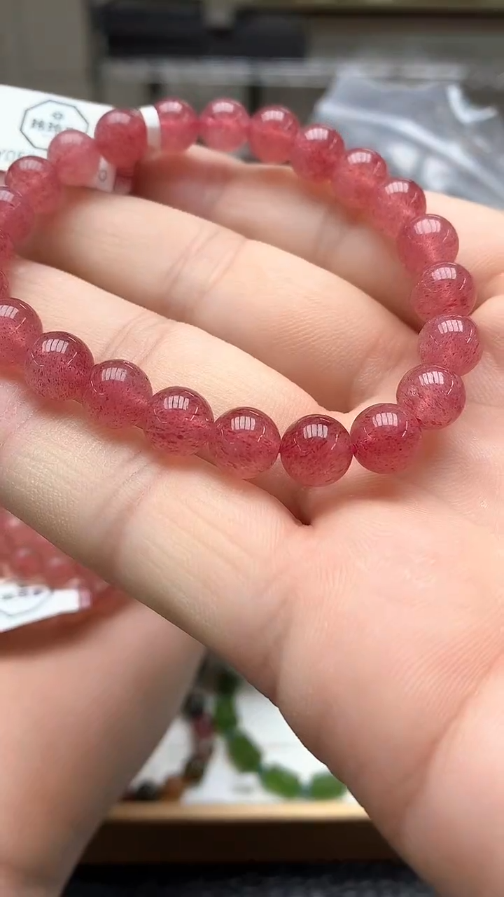 【闪购商品】石英质玉手链未镶嵌手链4