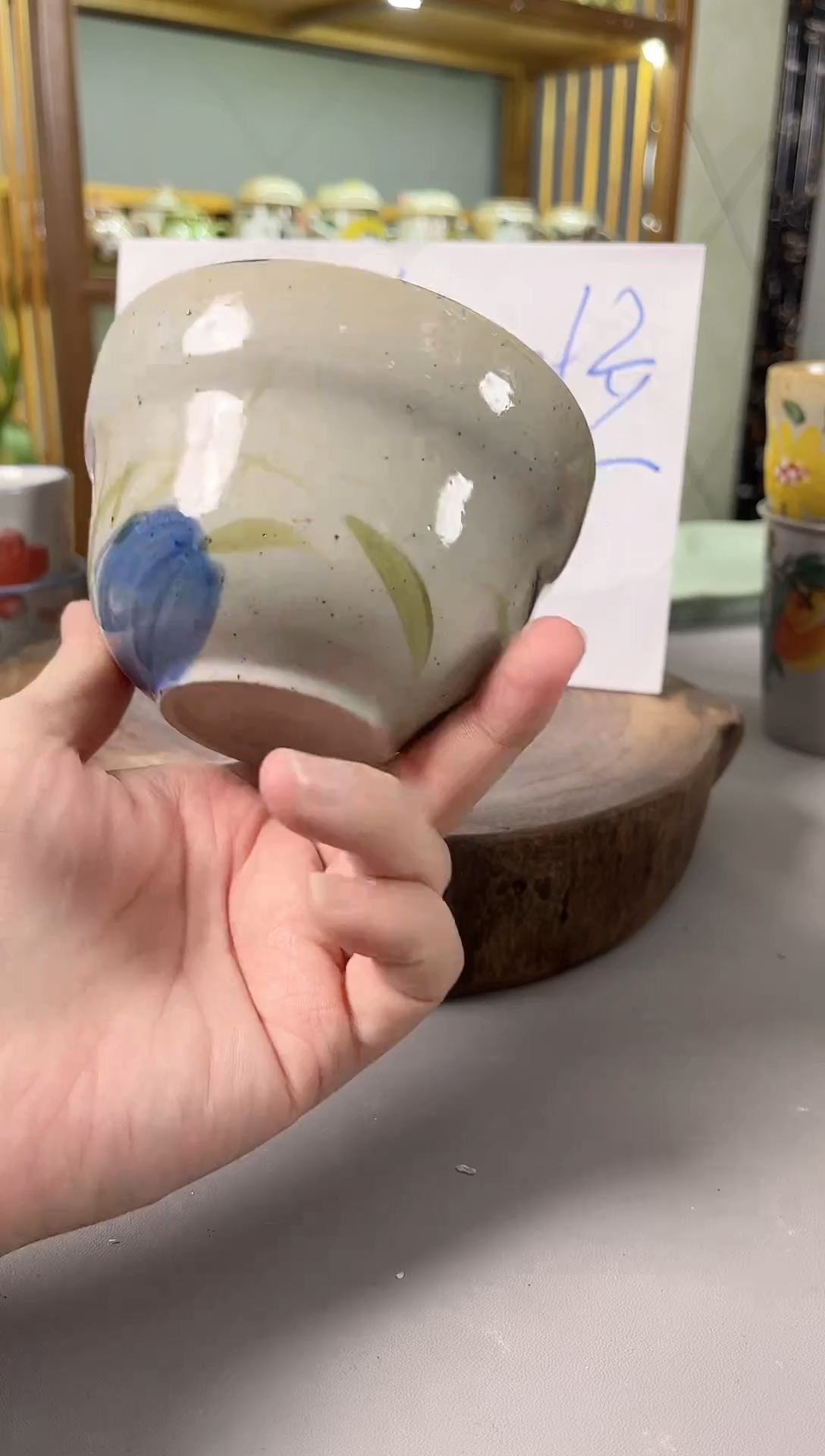 【闪购商品】瓷片景德镇手绘高温釉下彩