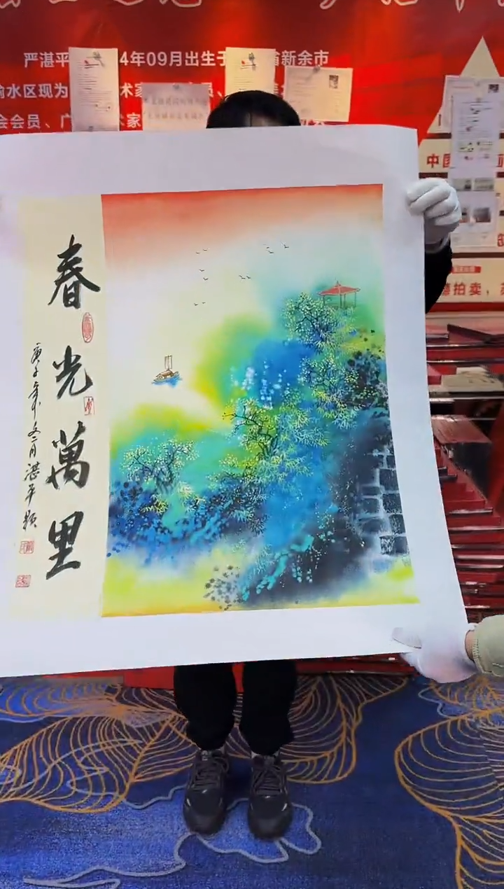 【闪购商品】国画手绘国画山水花鸟作品