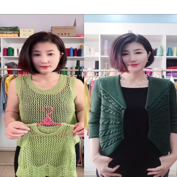 镂空背心，蝴蝶开衫，两款合集