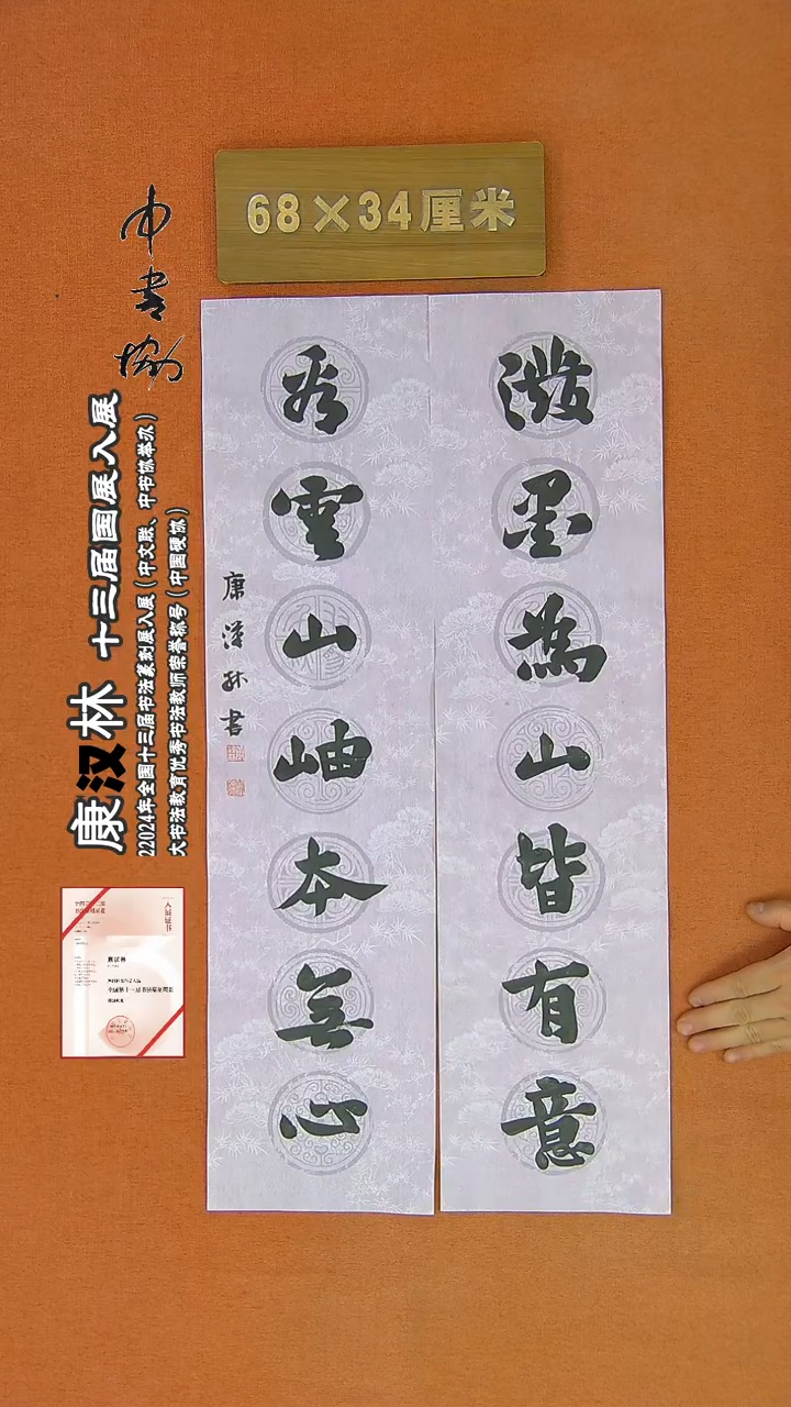 【闪购商品】书法145康翰林书法作品