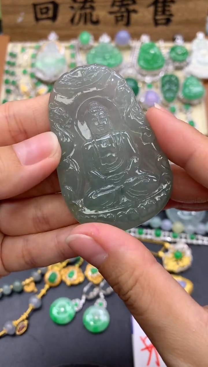 【闪购商品】翡翠颈饰未镶嵌172-中国好珍宝1