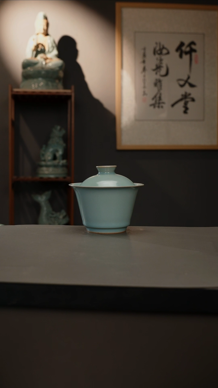 【闪购商品】杯仿古釉原矿   马蹄两才 微瑕
