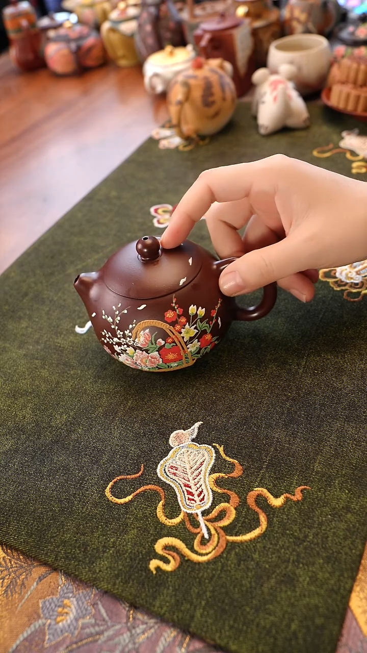 茶壶紫砂紫朱泥西施壶