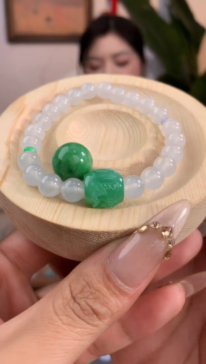 【闪购商品】翡翠手串未镶嵌手串