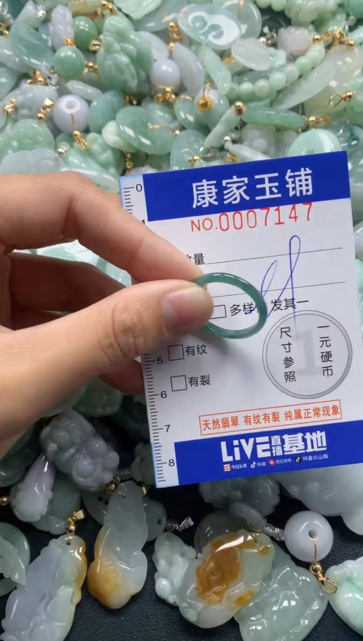 颈饰未镶嵌翡翠7147
