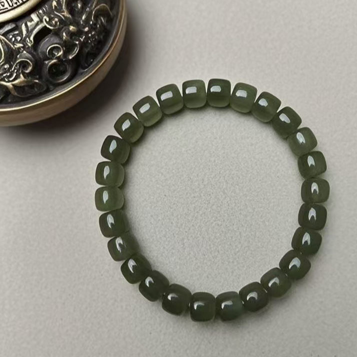 R035新疆青海格尔木老型珠手串8mm送礼盒