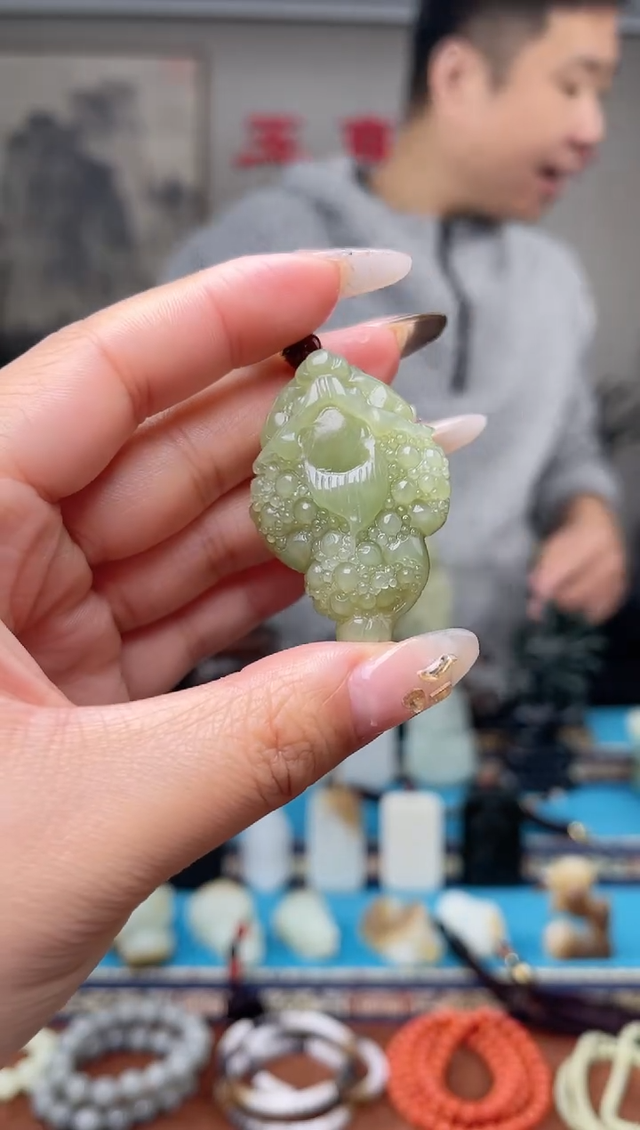 【闪购商品】和田玉挂件未镶嵌1