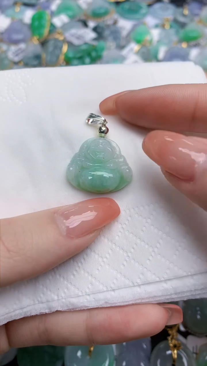 【闪购商品】翡翠颈饰未镶嵌天然缅甸翡翠A货