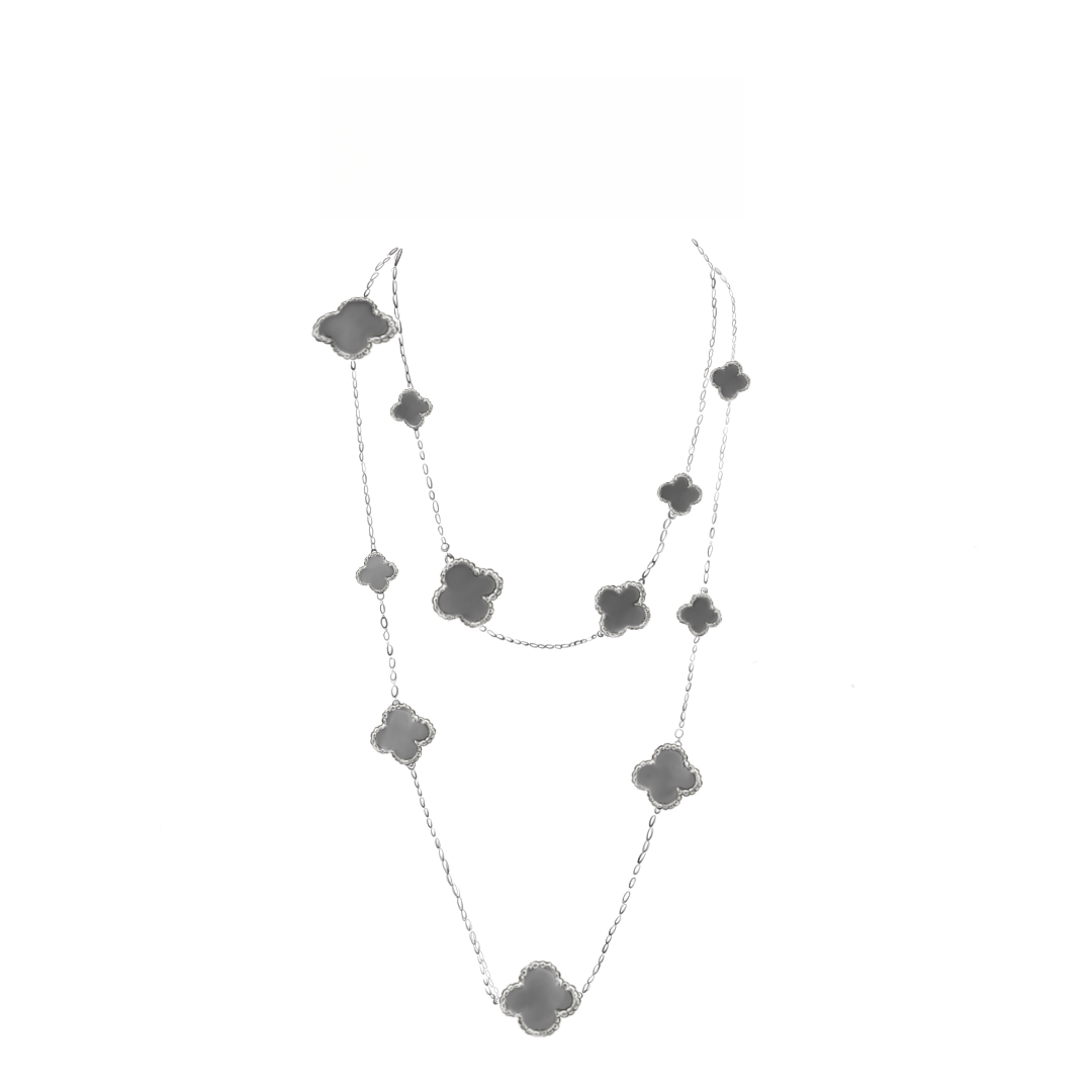 iosn 合金仿珍珠项链 F8【十六花项链】  精致轻奢 气质百搭