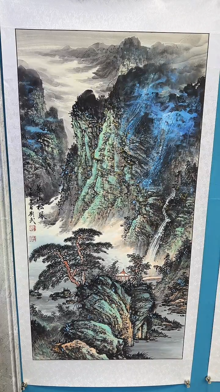 国画闪电购刘武绘画22