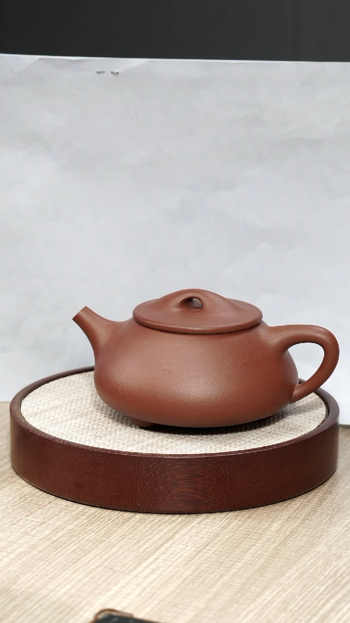 【闪购商品】紫砂茶壶底槽清景州石瓢壶