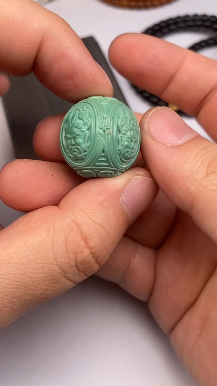 【闪购商品】绿松石圆珠未镶嵌松石圆珠