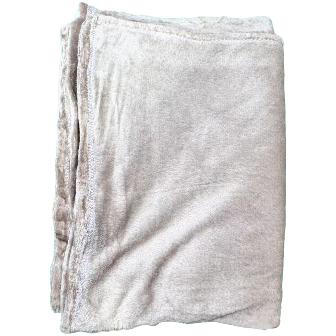 水洗简约纯色毛毯盖毯