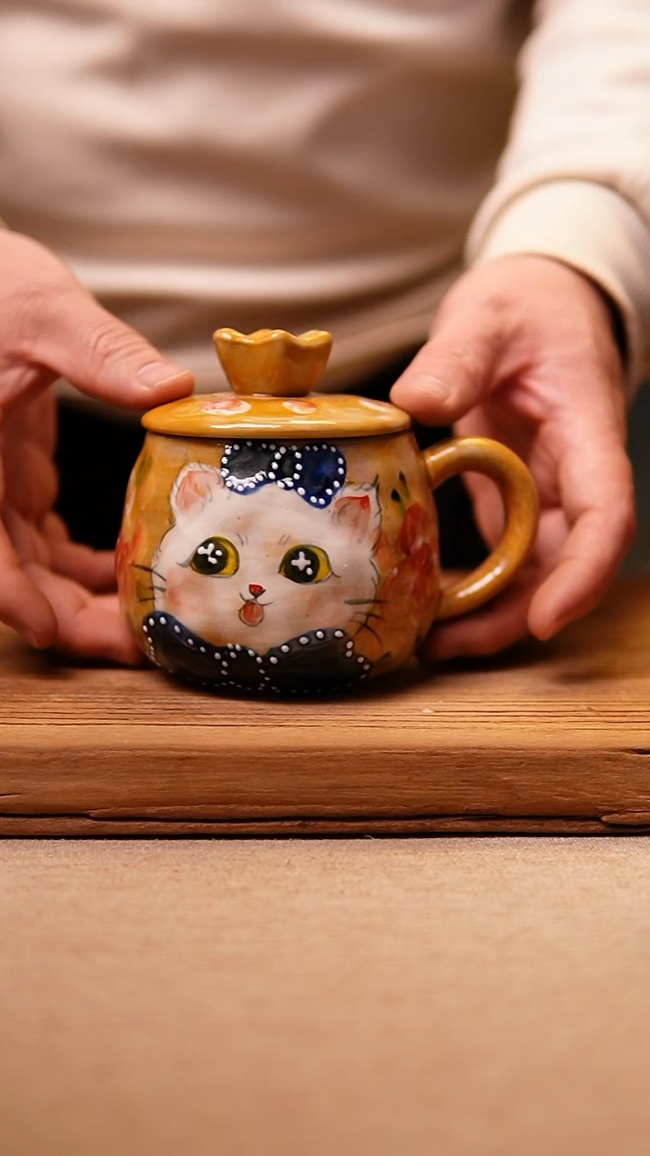 【闪购商品】@@陶园瓷舍@@纯手工手绘@高温釉下彩