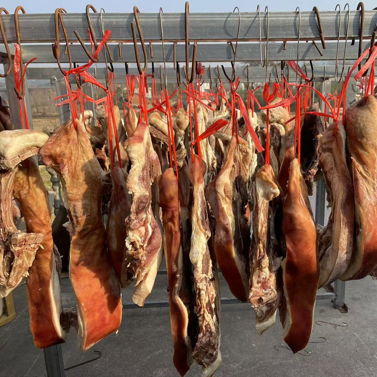 【英子腊货链接A】农户散养黑毛土猪腊肉腊排腊肠腊鸡腊鱼腊鹅