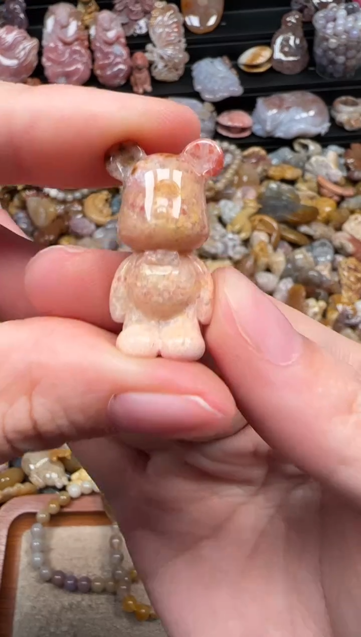 颈饰未镶嵌硅化珊瑚（珊瑚玉）237