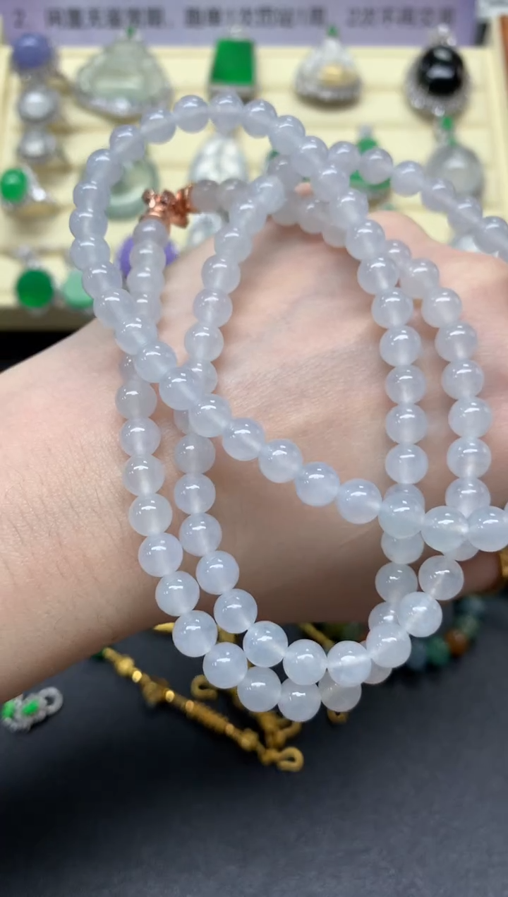 【闪购商品】翡翠项链未镶嵌珠链|1800+180