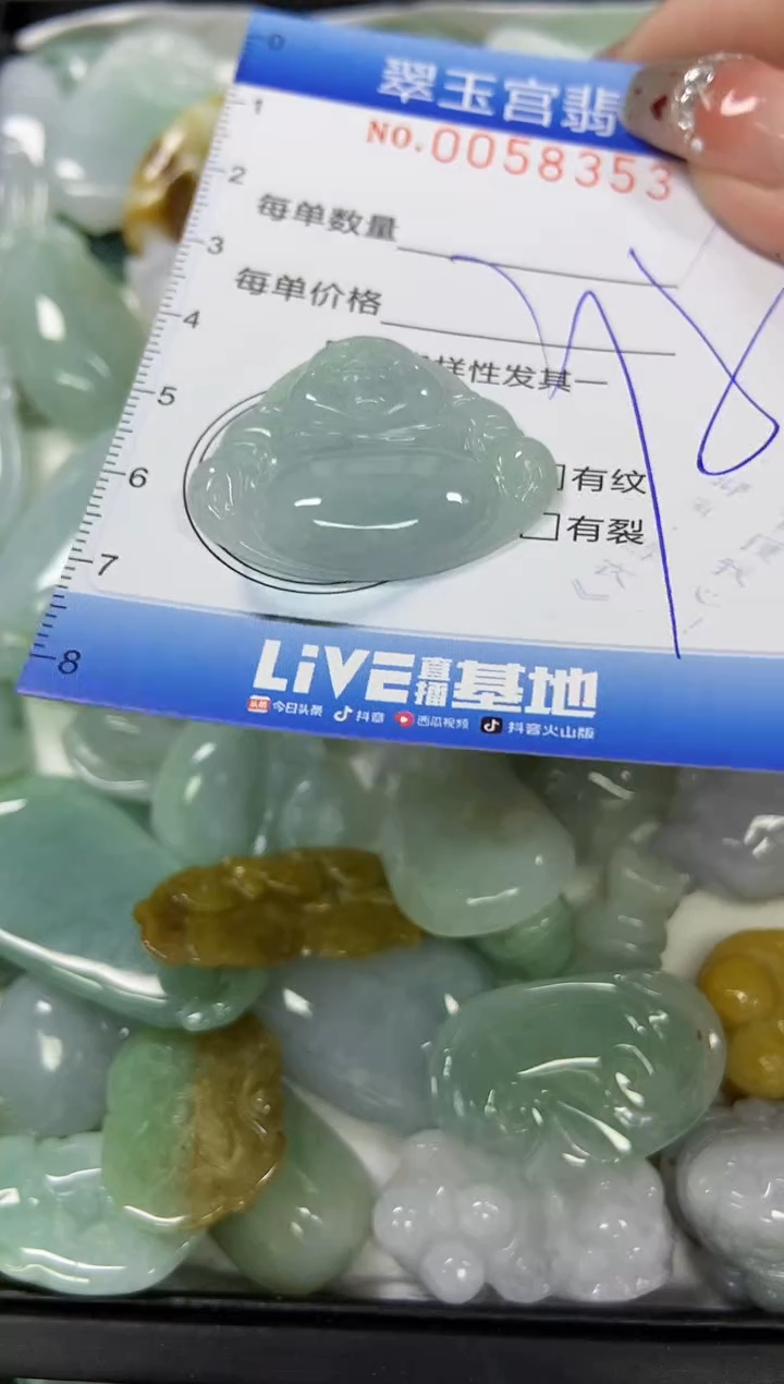 【闪购商品】翡翠颈饰未镶嵌闪购商品0058353